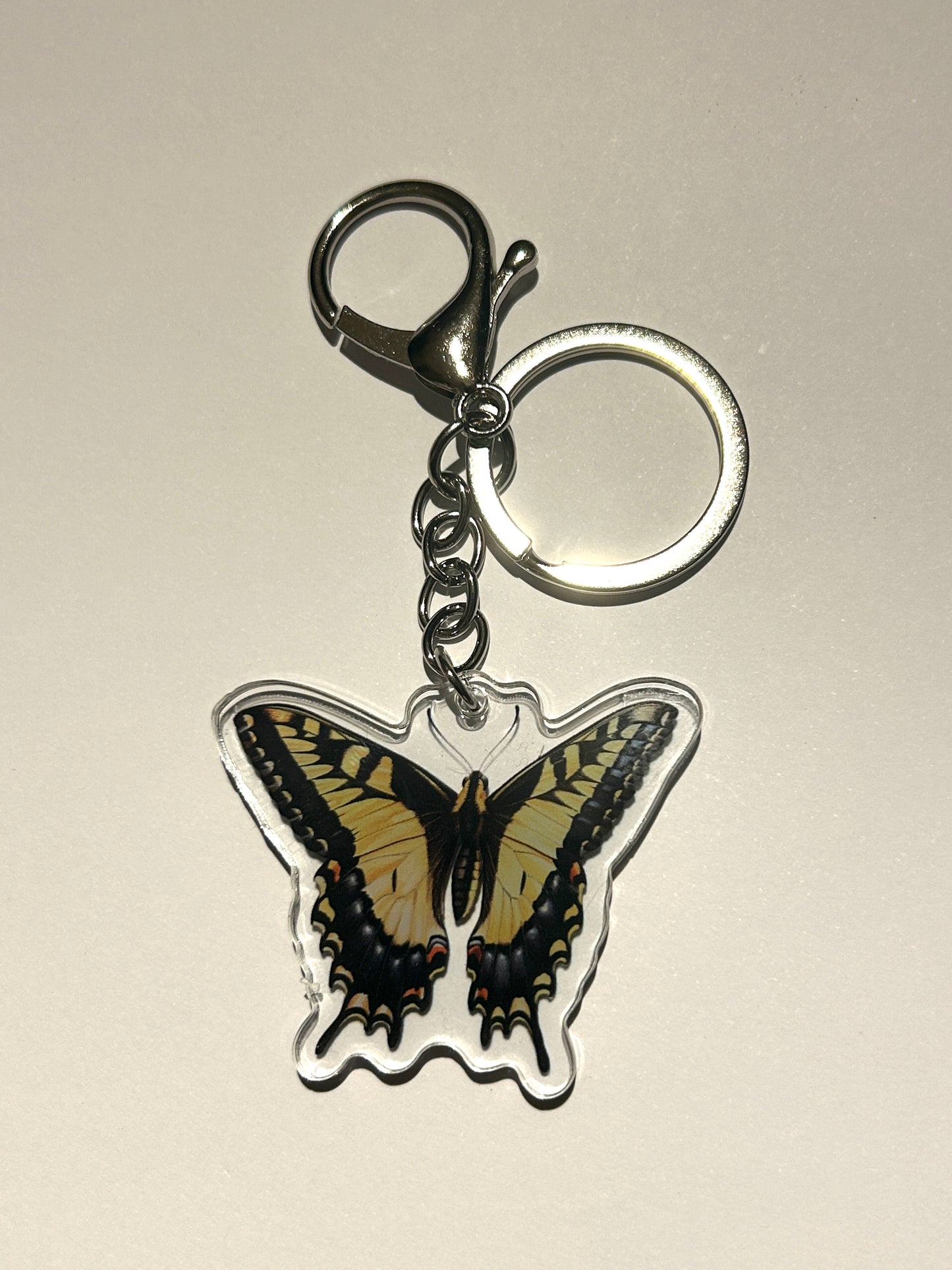 Eastern Tiger Swallowtail Butterfly Acrylic Keychain