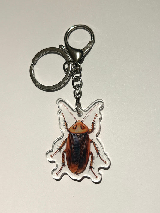 Cockroach Acrylic Keychain